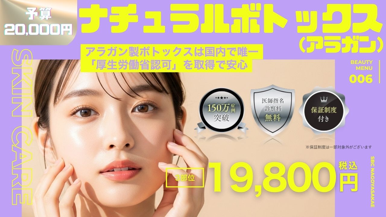 ナチュラルボトックス（アラガン）